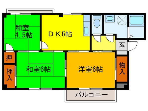 サンヴィレッジ上尾Ⅰの物件間取画像